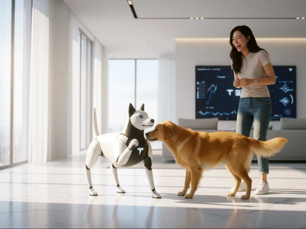 Tesla Robot Dog Concept: The Future of Smart Companions